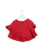 A Red Short Sleeve Tops from Monnalisa in size 2T for girl. (Back View)