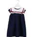 A Navy Short Sleeve Dresses from Patachou in size 3T for girl. (Front View)