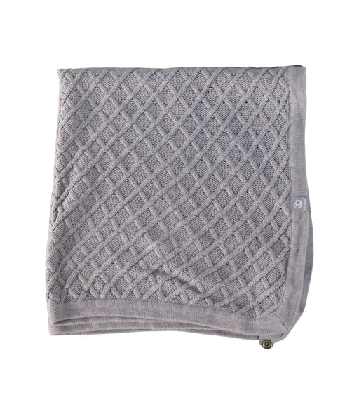 A Grey Blankets from Stokke in size O/S for neutral. (Front View)