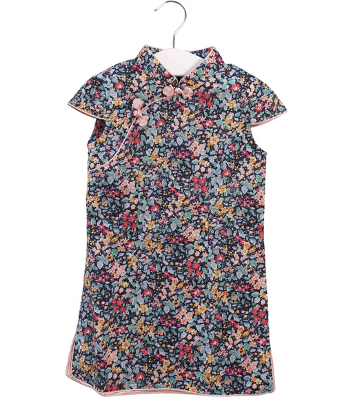 A Multicolour Short Sleeve Dresses from Little Valley in size 6-12M for girl. (Front View)