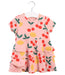 A Pink Short Sleeve Dresses from Mini Rodini in size 6-12M for girl. (Front View)