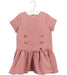 A Pink Short Sleeve Dresses from Balmain in size 18-24M for girl. (Front View)