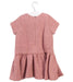 A Pink Short Sleeve Dresses from Balmain in size 18-24M for girl. (Back View)