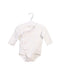 A Ivory Long Sleeve Bodysuits from Mides in size 0-3M for neutral. (Front View)