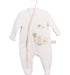 A Ivory Snowsuits from Natures Purest in size 0-3M for neutral. (Front View)