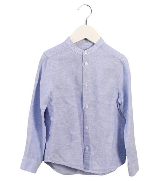 A Blue Shirts from Cyrillus in size 6T for boy. (Front View)