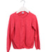 A Pink Cardigans from Petit Bateau in size 6T for girl. (Front View)