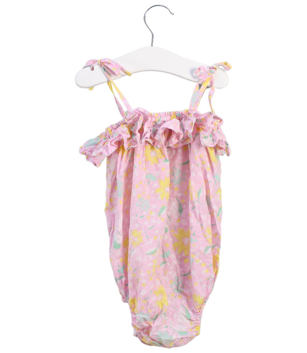 A Pink Sleeveless Bodysuits from Kidsagogo in size 6-12M for girl. (Back View)