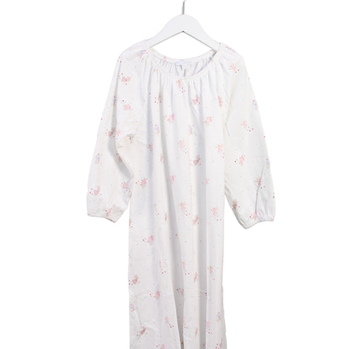 A White Long Sleeve Dresses from The Little White Company in size 11Y for girl. (Front View)