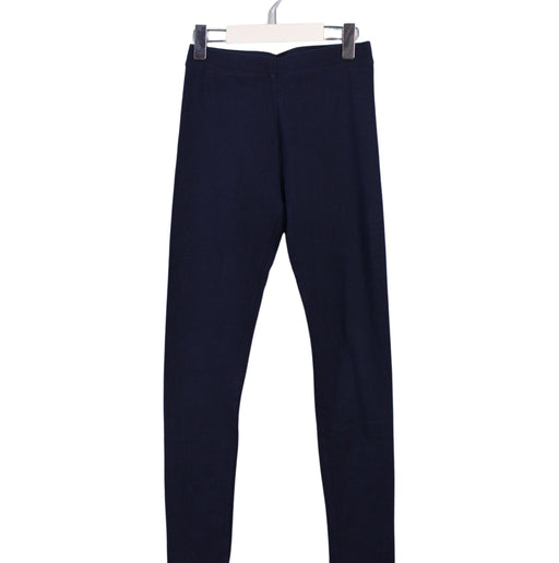 A Navy Leggings from Crewcuts in size 10Y for girl. (Front View)