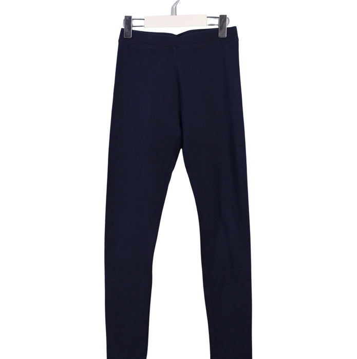 A Navy Leggings from Crewcuts in size 10Y for girl. (Front View)