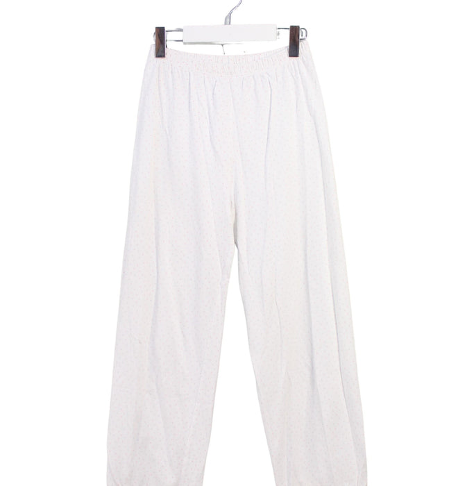 A White Separates from The Little White Company in size 7Y for girl. (Front View)