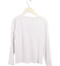 A White Long Sleeve Tops from The Little White Company in size 7Y for girl. (Back View)