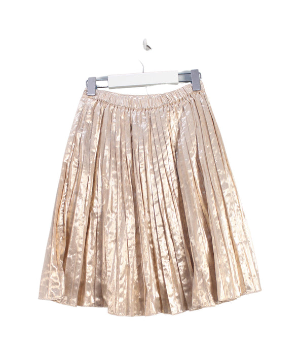 A Pink Mid Skirts from Velveteen in size 6T for girl. (Back View)