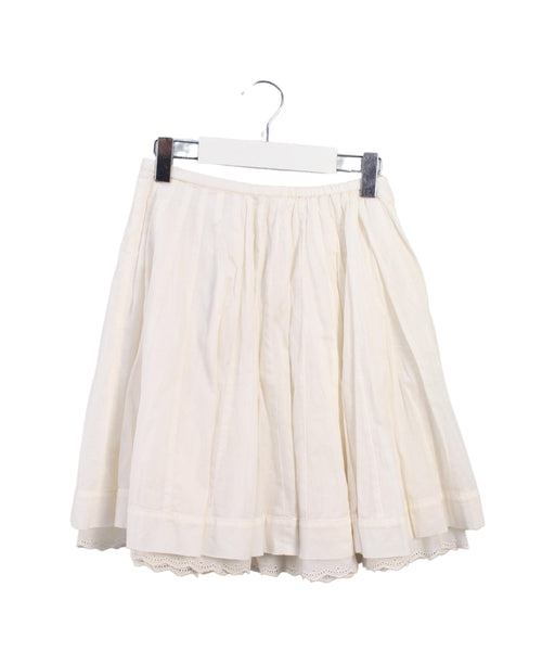 A White Short Skirts from Bellerose in size 8Y for girl. (Front View)