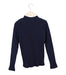 A Navy Long Sleeve Tops from Lili Gaufrette in size 8Y for girl. (Back View)