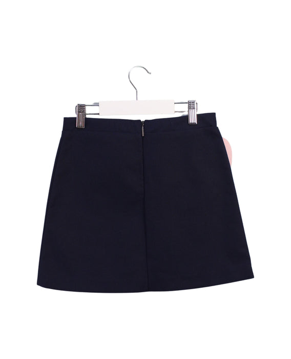 A Navy Short Skirts from MSGM in size 8Y for girl. (Back View)