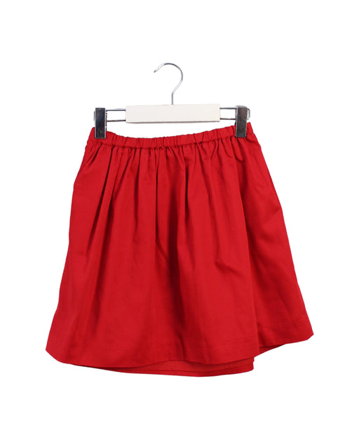 A Red Short Skirts from Crewcuts in size 8Y for girl. (Front View)