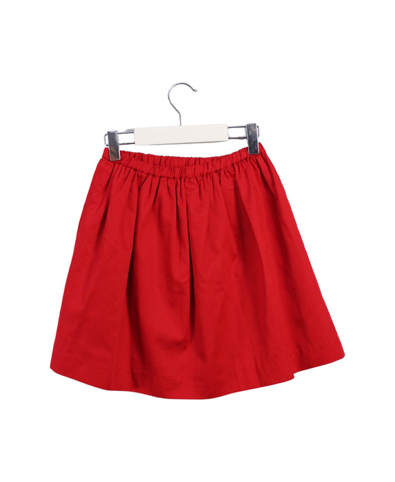 A Red Short Skirts from Crewcuts in size 8Y for girl. (Back View)