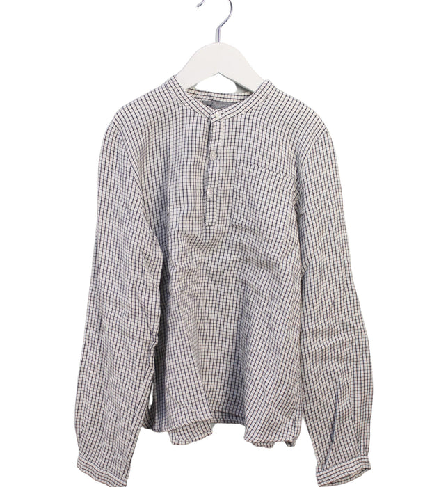 A White Long Sleeve Tops from Bonpoint in size 10Y for boy. (Front View)