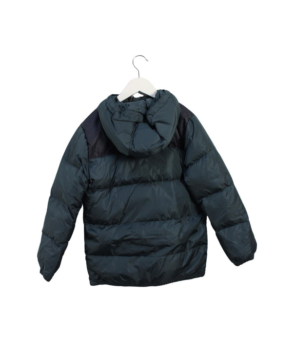 A Green Puffer/Quilted Jackets from Bellerose in size 10Y for neutral. (Back View)