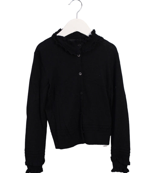 A Black Long Sleeve Tops from Armani in size 8Y for girl. (Front View)