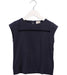 A Black Short Sleeve Tops from Armani in size 8Y for girl. (Front View)