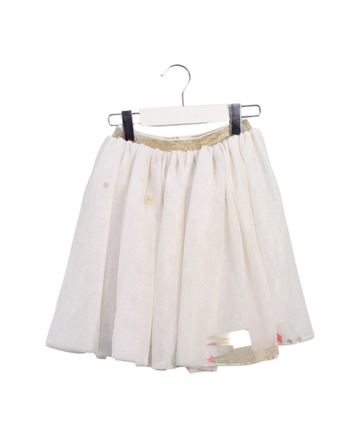 A White Short Skirts from Meri Meri in size 3T for girl. (Front View)