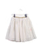 A White Short Skirts from Meri Meri in size 3T for girl. (Back View)