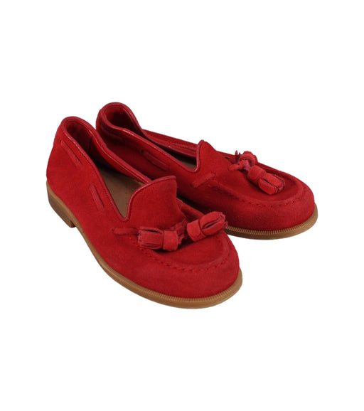 A Red Loafers & Moccasins from Eli in size 6T for girl. (Front View)