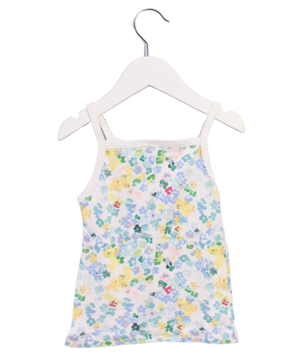 A Multicolour Sleeveless Tops from Petit Bateau in size 2T for girl. (Back View)