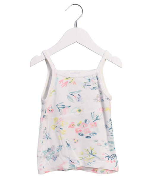 A Multicolour Sleeveless Tops from Petit Bateau in size 2T for girl. (Front View)