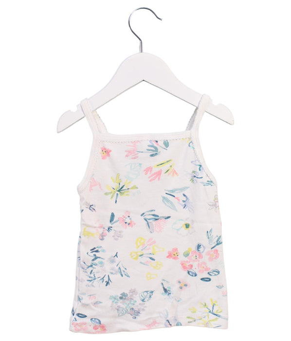 A Multicolour Sleeveless Tops from Petit Bateau in size 2T for girl. (Back View)