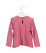 A Peach Long Sleeve Tops from Petit Bateau in size 3T for girl. (Back View)