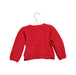 A Red Cardigans from Jacadi in size 6-12M for girl. (Back View)