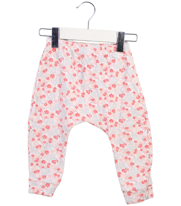 A White Pyjama Sets from Petit Bateau in size 12-18M for girl. (Back View)