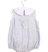 A White Sleeveless Bodysuits from Little English in size 2T for girl. (Back View)