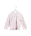 A Pink Zippered Sweatshirts from Petit Bateau in size 2T for girl. (Front View)