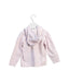 A Pink Zippered Sweatshirts from Petit Bateau in size 2T for girl. (Back View)