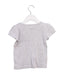 A Grey Short Sleeve Tops from Petit Bateau in size 3T for girl. (Back View)