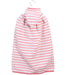 A White Towels from Petit Bateau in size O/S for girl. (Back View)