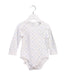 A White Long Sleeve Bodysuits from Mides in size 2T for girl. (Front View)