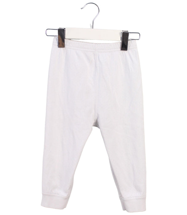 A White Sweatpants from Mides in size 6-12M for neutral. (Front View)