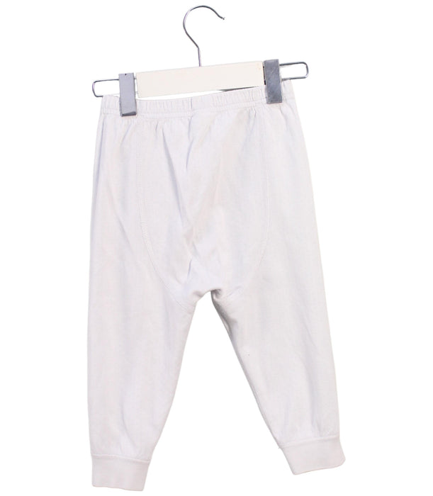 A White Sweatpants from Mides in size 6-12M for neutral. (Back View)