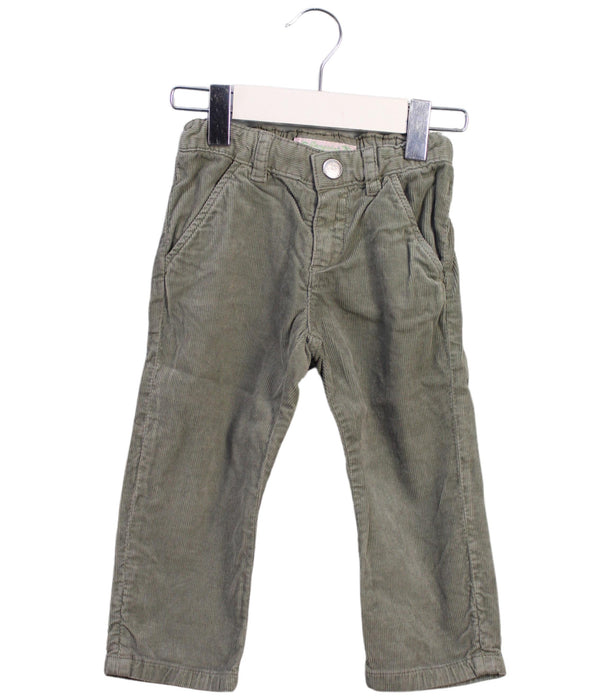 A Green Casual Pants from Bonpoint in size 2T for boy. (Front View)