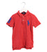 A Red Short Sleeve Polos from Polo Ralph Lauren in size 4T for boy. (Front View)