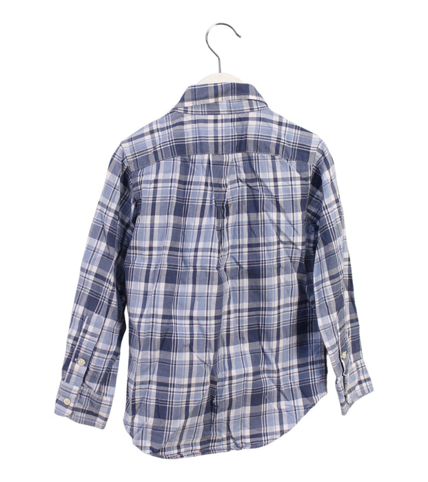 A Blue Shirts from Ralph Lauren in size 4T for boy. (Back View)