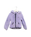 A Purple Puffer/Quilted Jackets from Nautica in size 4T for girl. (Front View)
