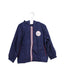 A Blue Lightweight Jackets from Chickeeduck in size 18-24M for boy. (Front View)