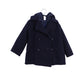 A Blue Coats from Fina Ejerique in size 3T for girl. (Front View)